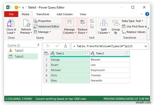 How to Split Cells in Excel (5 Easy Tricks)