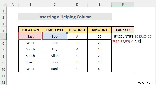 Count Duplicates in Excel Pivot Table (2 Easy Ways)