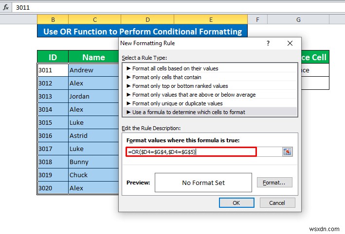 Conditional Formatting Based On Another Cell in Excel (6 Methods)
