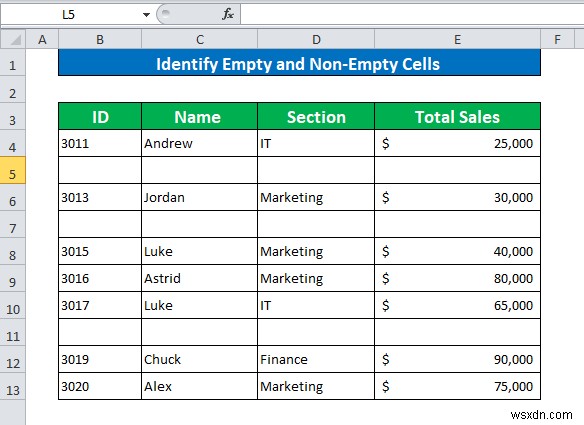 Conditional Formatting Based On Another Cell in Excel (6 Methods)