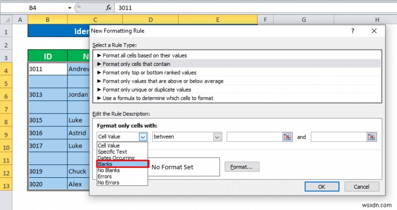 Conditional Formatting Based On Another Cell in Excel (6 Methods)
