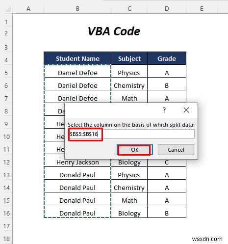 How to Split Excel Sheet into Multiple Sheets Based on Column Value