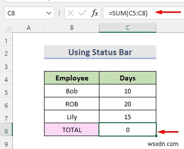 How to Find a Circular Reference in Excel (2 Easy Tricks)
