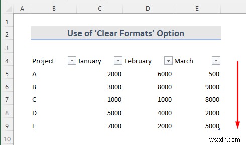 How to Remove Table in Excel (6 Methods)