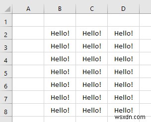 VBA to Use Range Based on Column Number in Excel (4 Methods)
