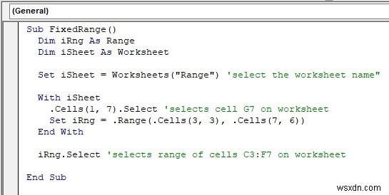 VBA to Use Range Based on Column Number in Excel (4 Methods)