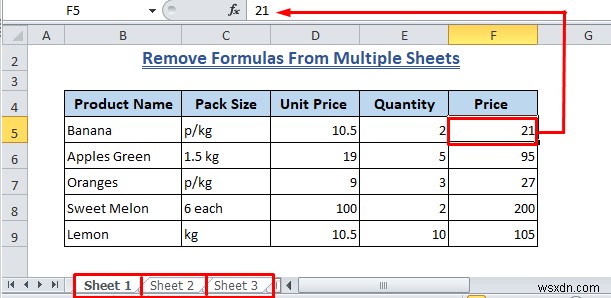 How to Clear Formula in Excel (7+ Methods)
