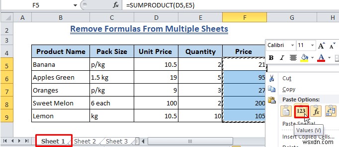 How to Clear Formula in Excel (7+ Methods)