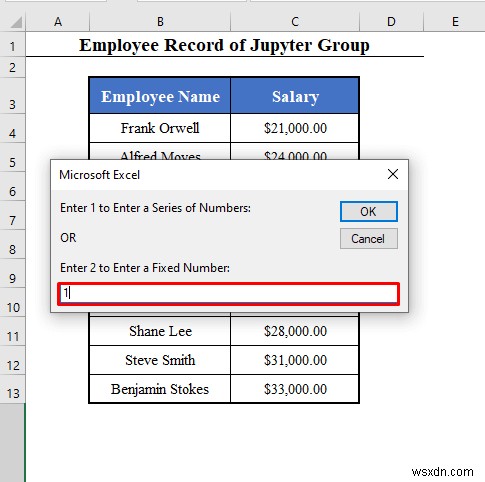 VBA Range with Variable Row Number in Excel (4 Examples)