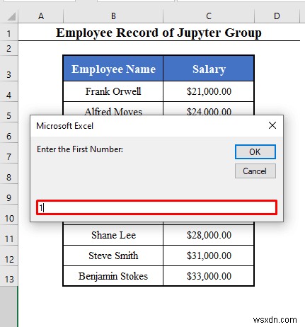 VBA Range with Variable Row Number in Excel (4 Examples)