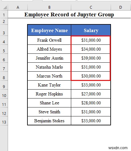 VBA Range with Variable Row Number in Excel (4 Examples)