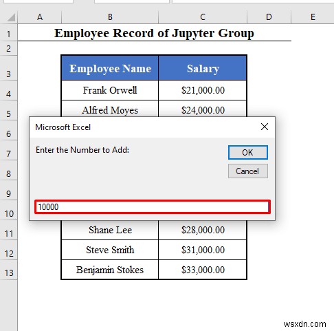 VBA Range with Variable Row Number in Excel (4 Examples)