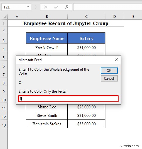 VBA Range with Variable Row Number in Excel (4 Examples)