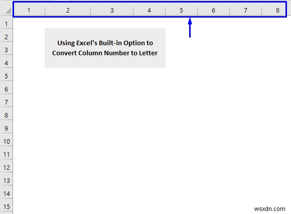 How to Convert Column Number to Letter in Excel (3 Ways)