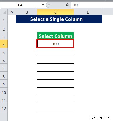 How to Apply VBA to Select Columns (3 Methods)