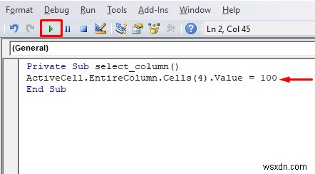 How to Apply VBA to Select Columns (3 Methods)