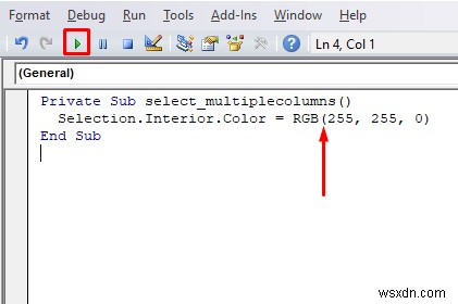 How to Apply VBA to Select Columns (3 Methods)