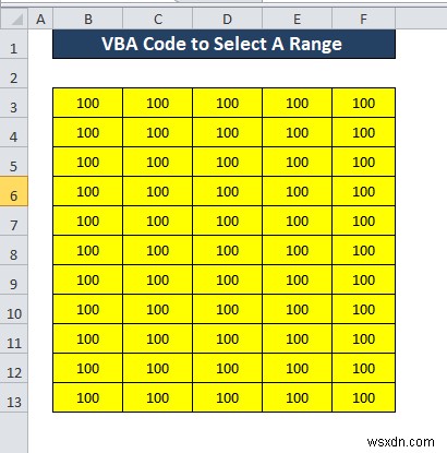 How to Apply VBA to Select Columns (3 Methods)