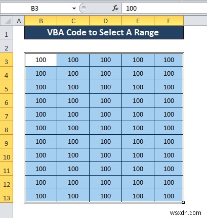 How to Apply VBA to Select Columns (3 Methods)