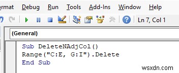 VBA Macro to Delete Columns Based on Criteria in Excel (8 Examples)
