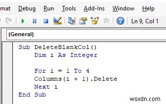 VBA Macro to Delete Columns Based on Criteria in Excel (8 Examples)