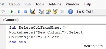 VBA Macro to Delete Columns Based on Criteria in Excel (8 Examples)