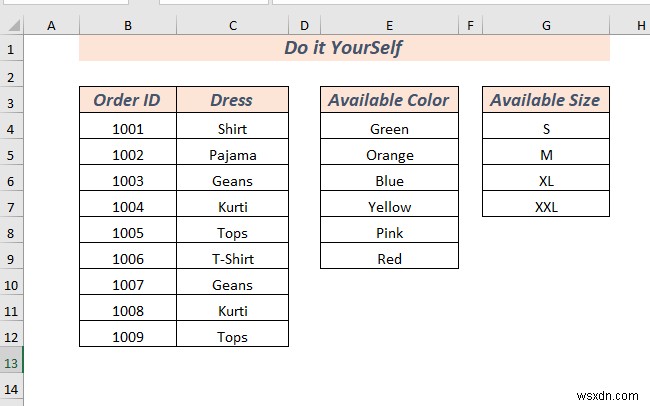 How to Create Excel Drop Down List with Color (2 Ways)