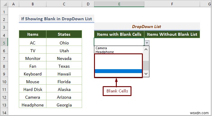 Excel Drop Down List Not Working (8 Issues and Solutions)
