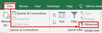 Advanced Filter with Criteria Range in Excel (18 Applications)