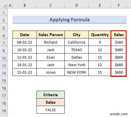 Advanced Filter with Criteria Range in Excel (18 Applications)
