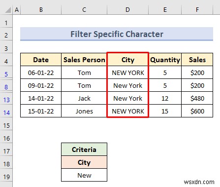 Advanced Filter with Criteria Range in Excel (18 Applications)