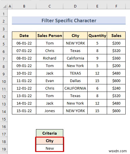 Advanced Filter with Criteria Range in Excel (18 Applications)