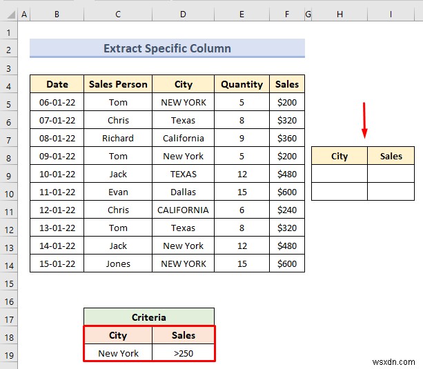 Advanced Filter with Criteria Range in Excel (18 Applications)