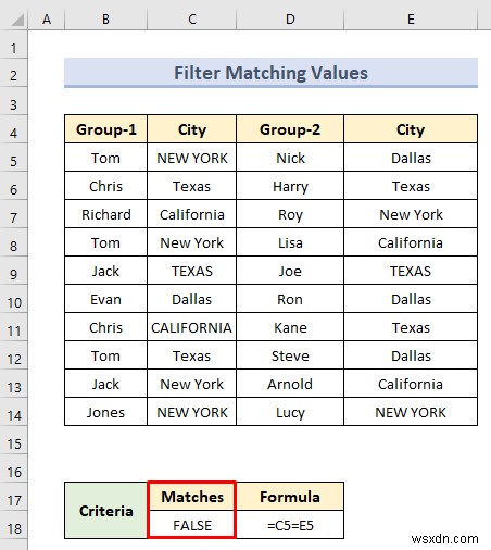 Advanced Filter with Criteria Range in Excel (18 Applications)