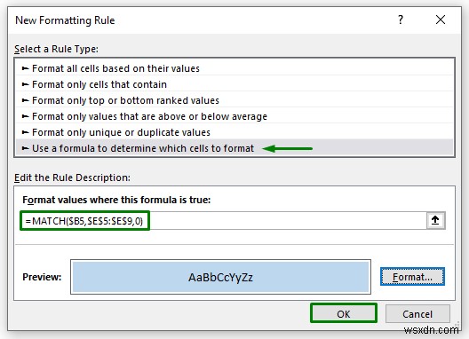 Highlight Cells That Contain Text from a List in Excel (7 Easy Ways)