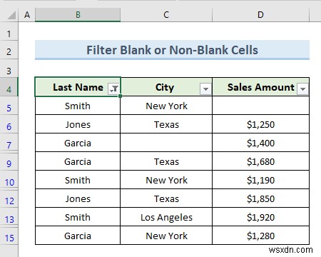 Shortcut for Excel Filter (3 Quick Uses with Examples)
