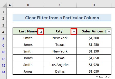 Shortcut for Excel Filter (3 Quick Uses with Examples)