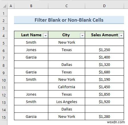 Shortcut for Excel Filter (3 Quick Uses with Examples)