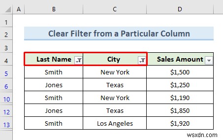 Shortcut for Excel Filter (3 Quick Uses with Examples)
