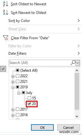 How to Filter by Date in Excel (4 Quick Methods)