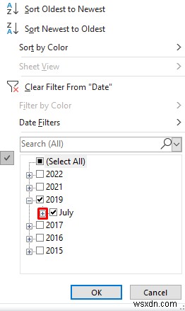 How to Filter by Date in Excel (4 Quick Methods)