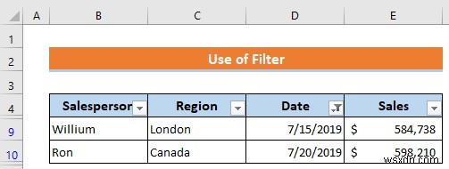 How to Filter by Date in Excel (4 Quick Methods)
