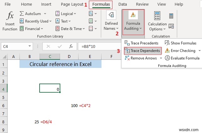 What Is a Circular Reference in Excel?