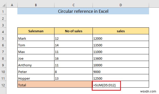 What Is a Circular Reference in Excel?