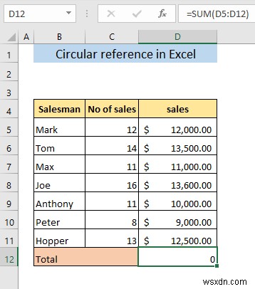 What Is a Circular Reference in Excel?