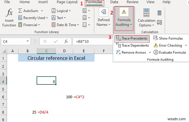 What Is a Circular Reference in Excel?