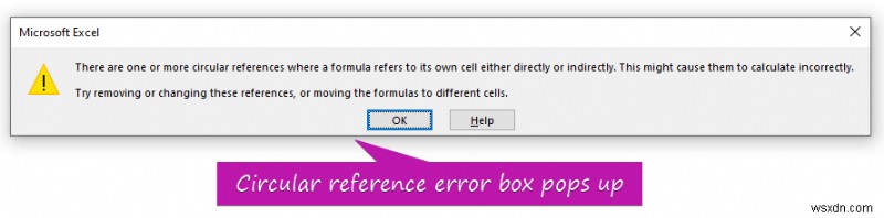 How to Fix Circular Reference Error in Excel (A Detailed Guideline)
