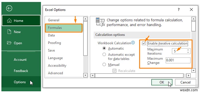 How to Allow Circular Reference in Excel (With 2 Suitable Uses)