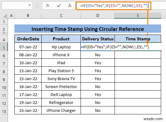 How to Allow Circular Reference in Excel (With 2 Suitable Uses)