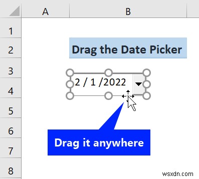 How to Insert a Date Picker in Excel (With Step-by-Step Procedure)